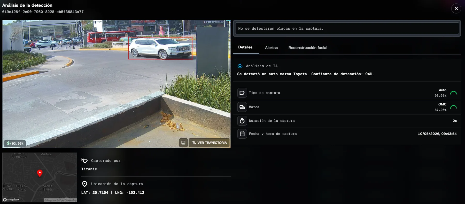 Kinevex AI vehicle analysis